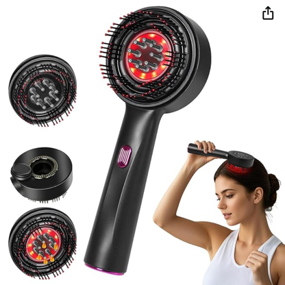 Peine Masajeador con Guía Líquida